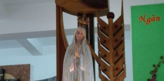 Tỉnh Dòng Nữ Tỳ Thánh Thể Nghinh Đón Mẹ Fatima Thánh Du