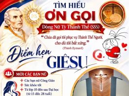 MỜI TÌM HIỂU ƠN GỌI DÒNG NỮ TỲ THÁNH THỂ