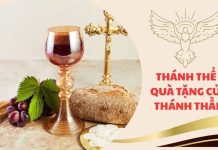 THÁNH THỂ – QUÀ TẶNG CỦA THÁNH THẦN