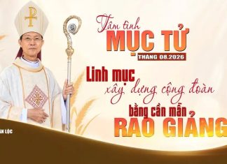 GIÁO PHẬN XUÂN LỘC TÂM TÌNH MỤC TỬ THÁNG 8/2026