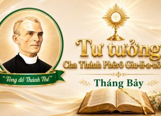 Tư tưởng cha Thánh E-ma tháng 7