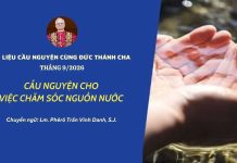 Tài liệu cầu nguyện cùng Đức Thánh cha tháng 9/2026: Cầu nguyện cho việc chăm sóc nguồn nước