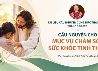 Tài liệu cầu nguyện cùng Đức Thánh cha tháng 10/2026: Cầu nguyện cho mục vụ chăm sóc sức khỏe tâm thần